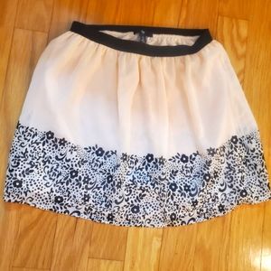 Gap Silky double lined skirt